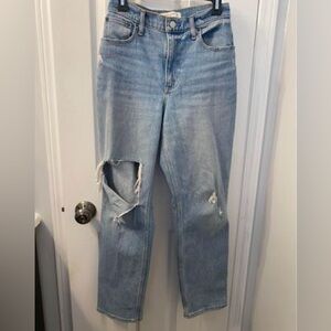 Abercrombie & Fitch The 90’s Straight Ultra High Rise